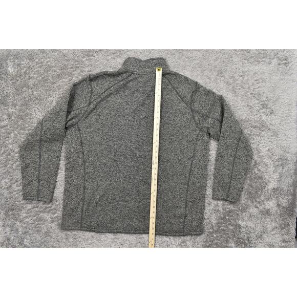 Eddie Bauer Gray Pullover Sweater Men 2XL Polyester Fleece Classic - Picture 5 of 8